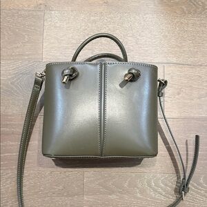 Zara Olive Crossbody Bag